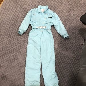 Bogner Vintage belted Ski Suit